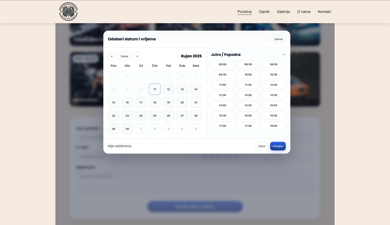 Premium web dizajn — digitalna agencija portfolio